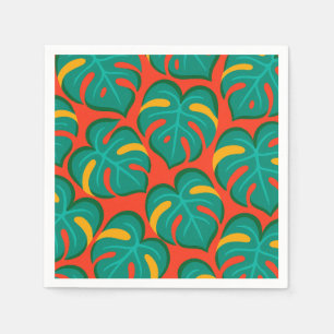 Tropical Fiesta Pattern Napkin