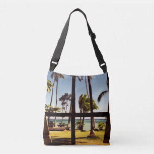 Tropical Fiji Beach Scene cbbcnm Crossbody Bag