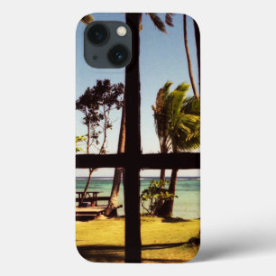 Tropical Fiji Beach Scene iphcn iPhone 13 Case