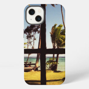 Tropical Fiji Beach Scene iphcna iPhone 13 Case