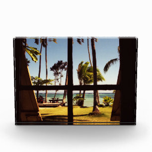 Tropical Fiji Beach Scene pbcn Photo Block