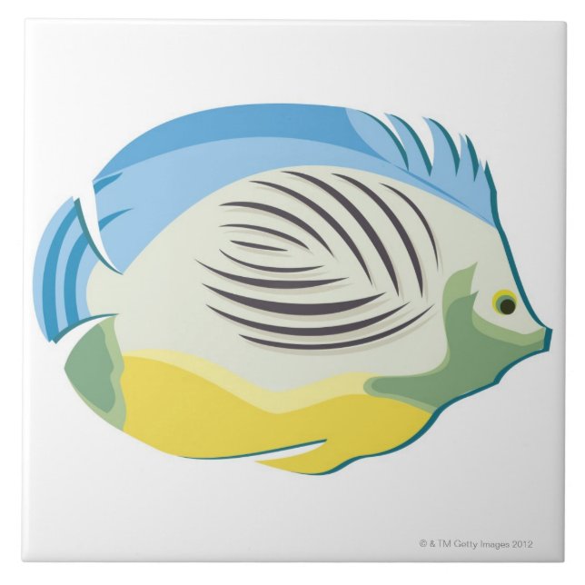 Tropical Fish 2 Tile (Front)
