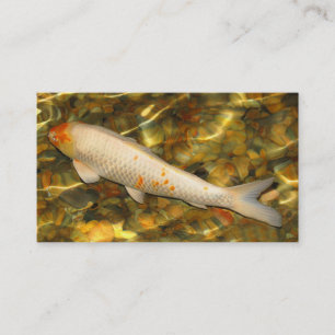 Tropical Fish and Aquarium Supplies Business Card