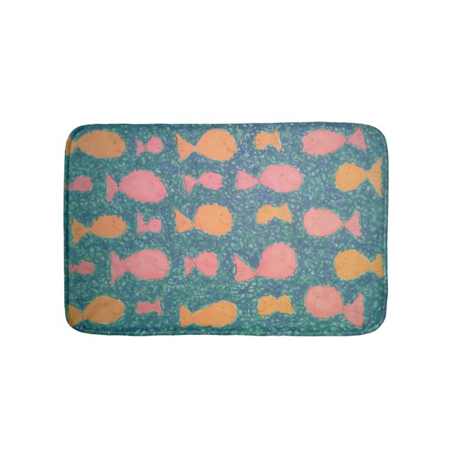 Tropical Fish Bath Mat (Front)