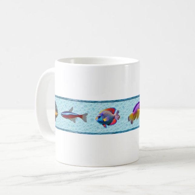 Tropical Fish (Bridget Collection) Mug (Front Left)