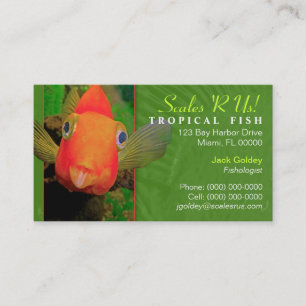 Tropical Fish Business Card