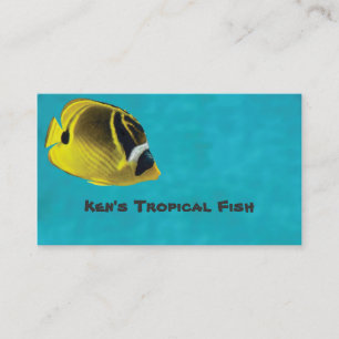 Tropical Fish Business Card