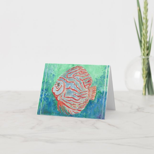 Tropical Fish Card (Front)