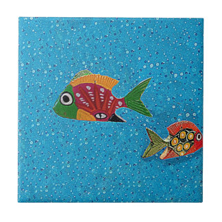 Tropical Fish Ceramic Tile