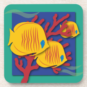 Tropical Fish Coaster