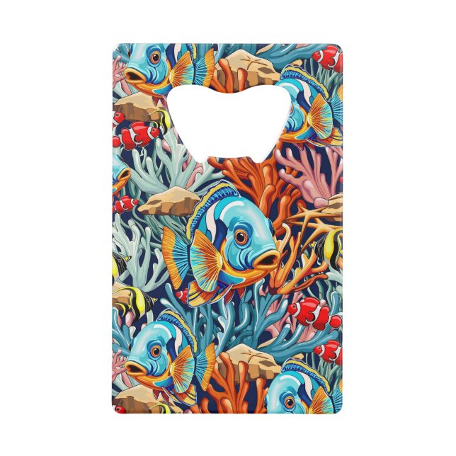Tropical Fish Colorful Summer Vibes (Front)