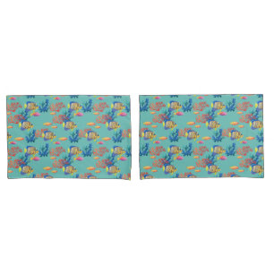 Tropical Fish & Coral Pillowcase