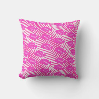 Tropical fish cushion