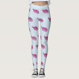 Tropical Fish Custom Leggings