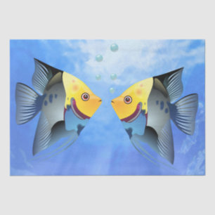 Tropical Fish Decoupage Craft Tissue Paper