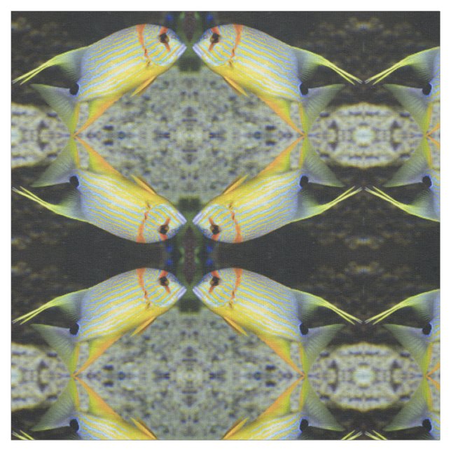 Tropical Fish Fabric (Swatch)