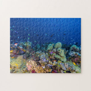 Tropical Fish Great Barrier Reef Coral Sea Jigsaw Puzzle