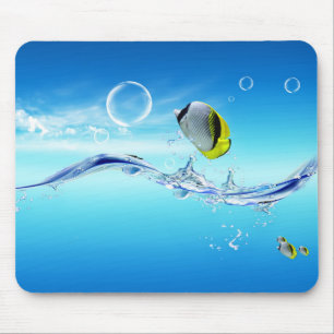 Tropical Fish Mouse Pad