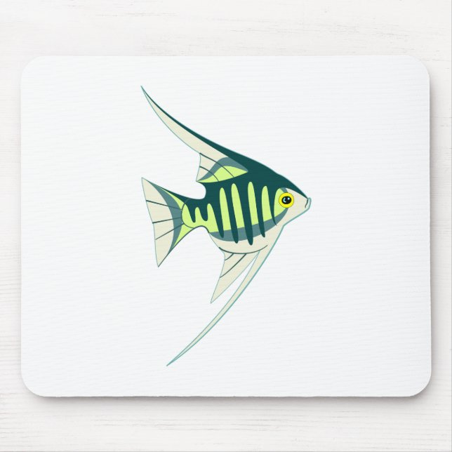 Tropical Fish Mouse Pad (Front)