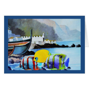 Tropical fish painting