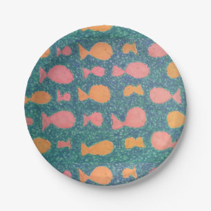 Tropical Fish Paper Plates