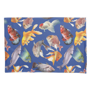 Tropical fish pattern  pillowcase