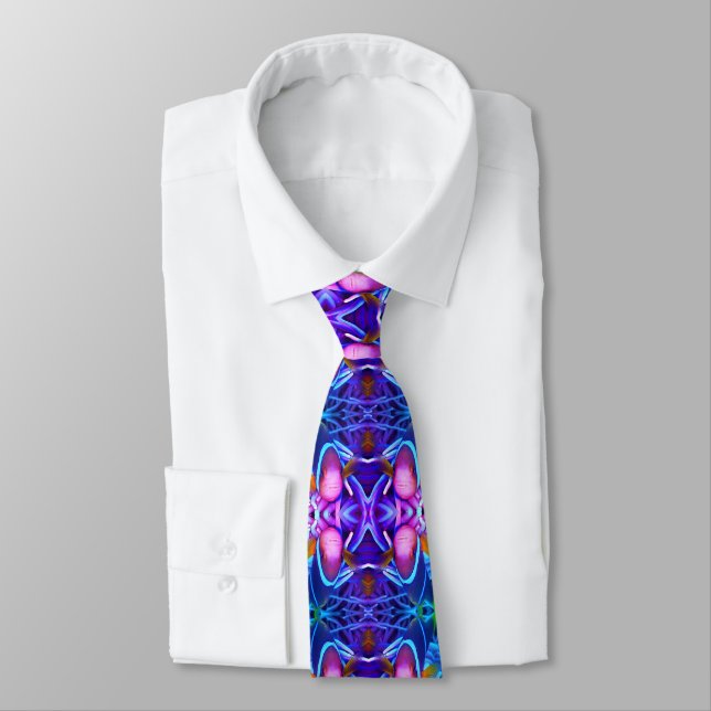 Tropical Fish  Tie (Tied)