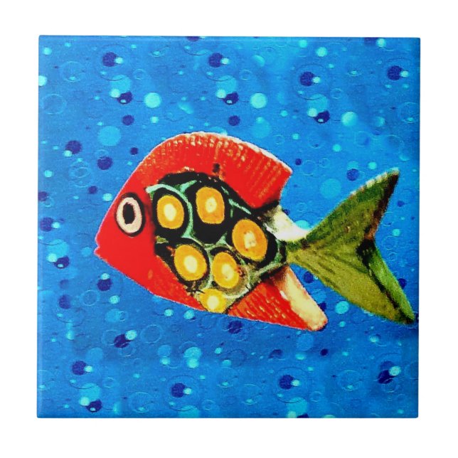 Tropical Fish Tile (Front)