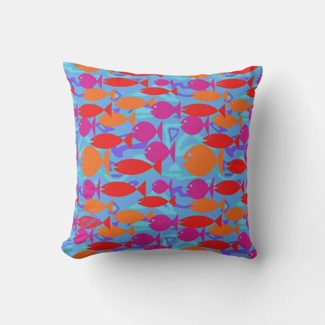 Tropical Fishes Cushion (Front)