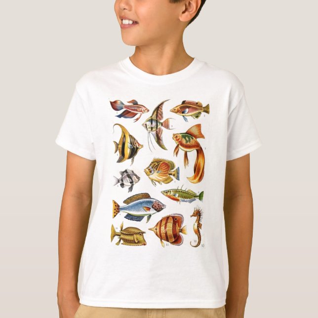Tropical Fishes T-Shirt (Front)