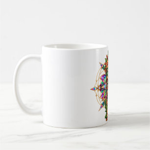 Tropical Flame Mask Coffee Mug