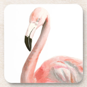 Tropical Flamingo Bird Coaster