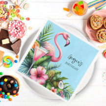 Tropical Flamingo Birthday Party