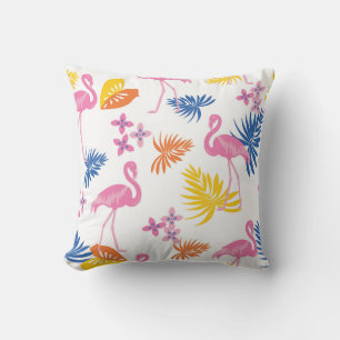 Tropical Flamingo Bliss Cushion