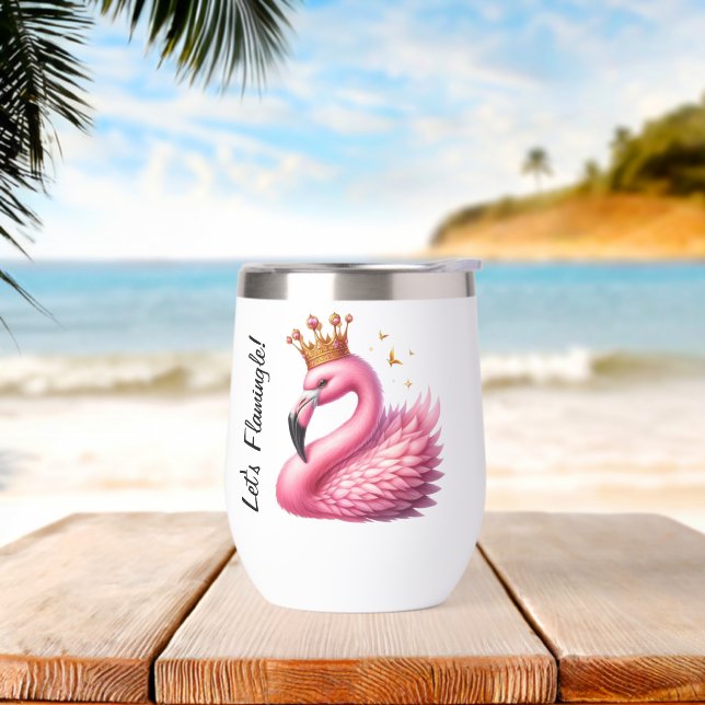 Tropical Flamingo Glam (Beach)