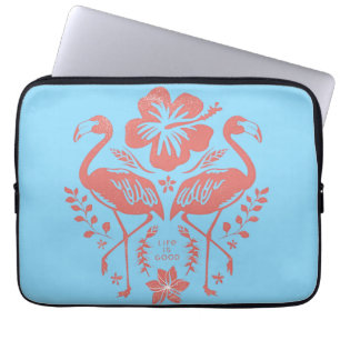 Tropical Flamingo Laptop Sleeve