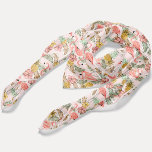 Tropical Flamingo Pattern Scarf<br><div class="desc">Beautiful watercolor style flamingos and monstera leaves tropical themed pattern.</div>