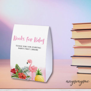 Tropical Flamingo Pink Books for Baby