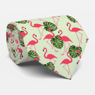 Tropical Flamingo Tie