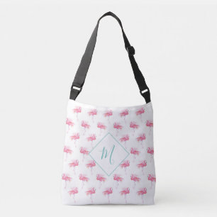 Tropical Flamingo Tote Bags Monogramed