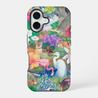 Tropical Flora and Fauna IPhone Case