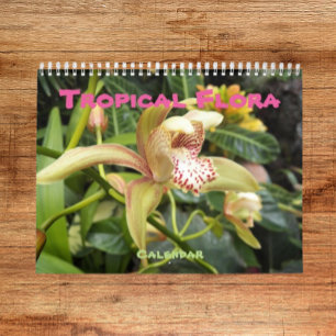 Tropical Flora Photographic Calendar
