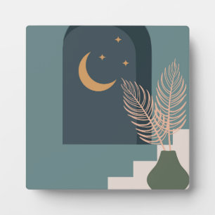 Tropical floral design Plaque
