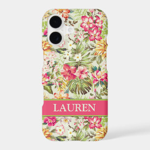 Tropical Floral Hawaii Personalised