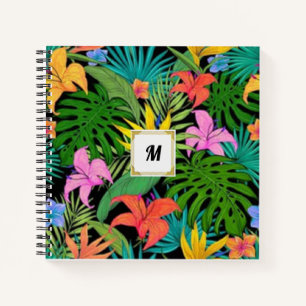 Tropical Floral Jungle Notebook