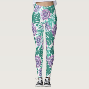 Tropical Floral Legging