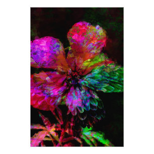 Tropical Floral Memory Photo Print