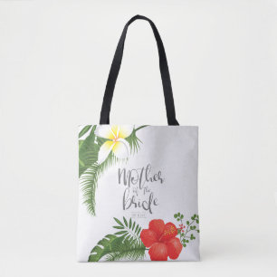 Tropical Floral Mother of the Bride ID475 Tote Bag
