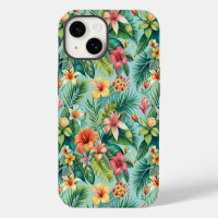Tropical floral phone