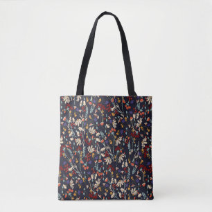 Tropical Floral: Random Botanical Vintage. Tote Bag